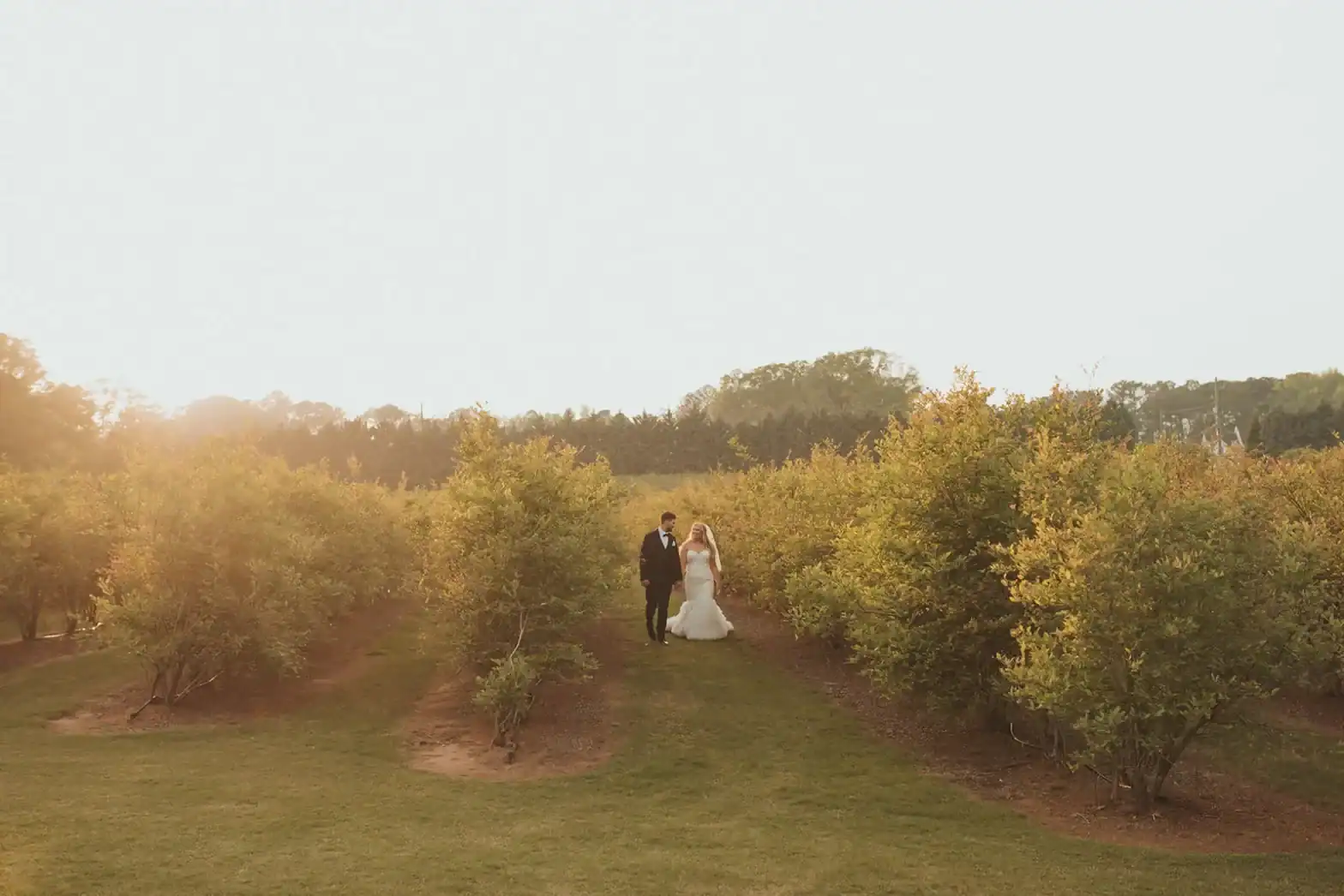 The Emersons Rooted Wildflower Photography Sunset Couple Shots